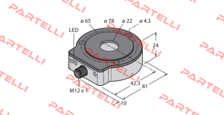 RI360P0-EQR24M0-HESGX25X3-H1181 Turck