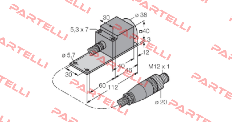 NI25-CQP40/S1102 5M Turck