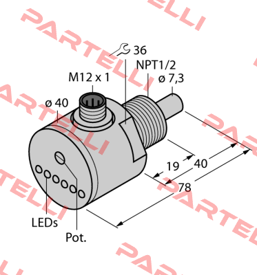 FCS-N1/2A4-AN8X-H1141 Turck