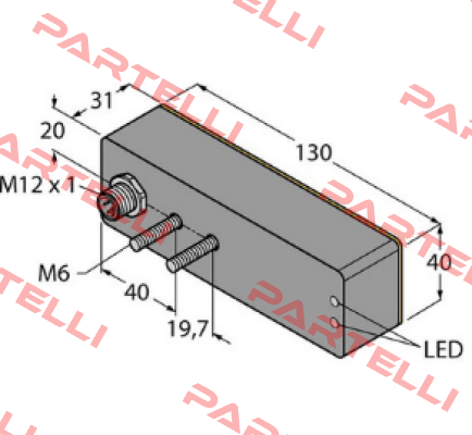 BI20-CK40130-VP4X2-H1141/S1009 Turck