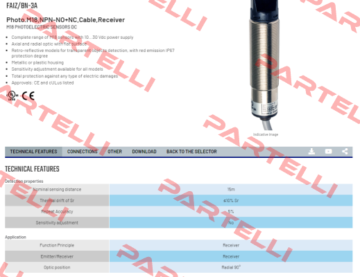 FAIZ/BN-3A Micro Detectors / Diell