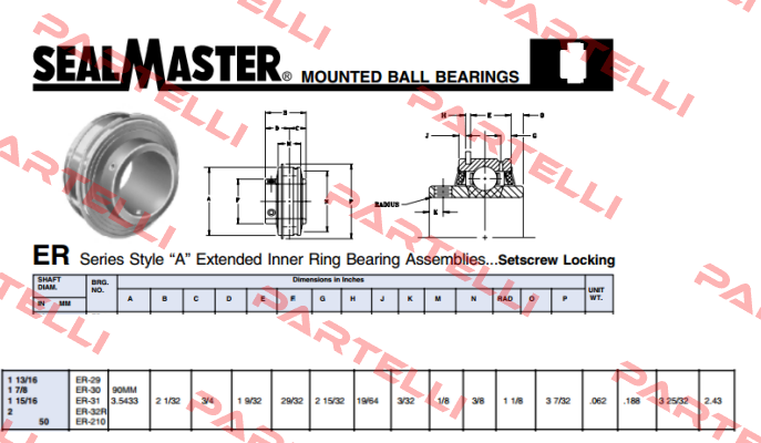 ER30 Seal Master