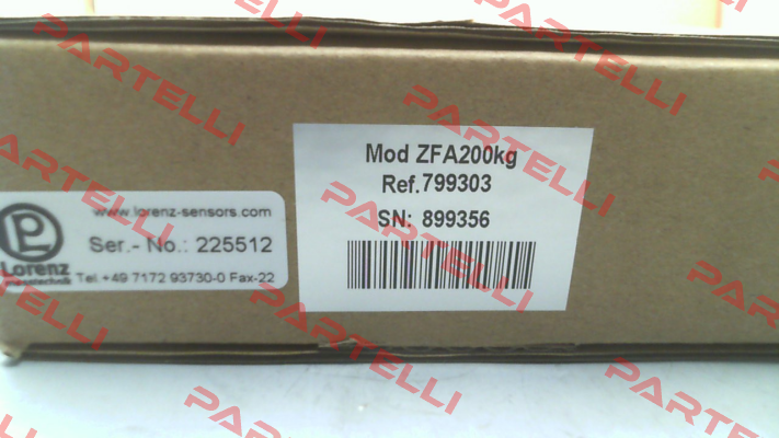 106715   W-ZFA 200 kg Scaime