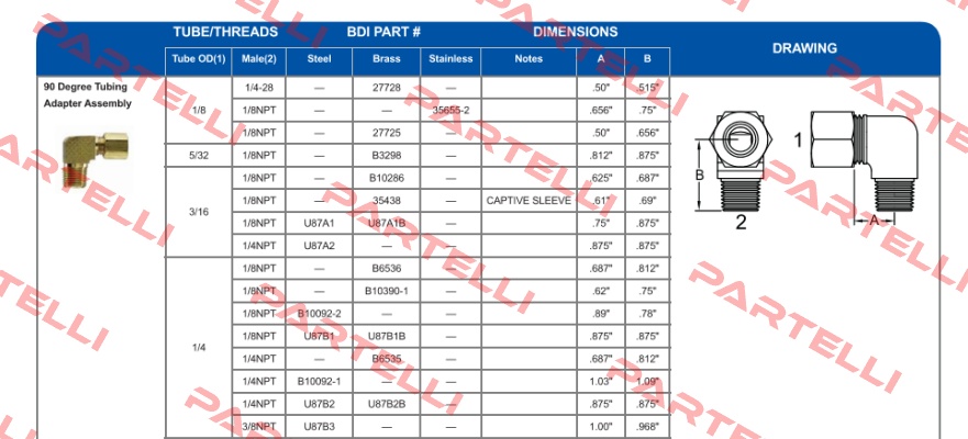 B10390-1 Bijur Delimon