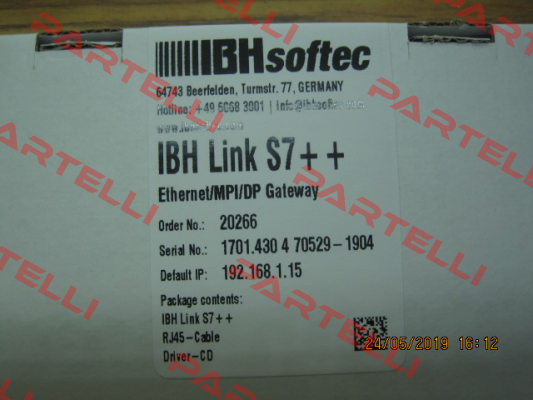 20266 / IBH Link S7++ IBHsoftec