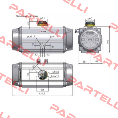 DR00600UF10F1227AZ Air Torque