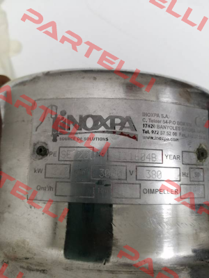 packing shaft for SE 200 No:111604B Inoxpa