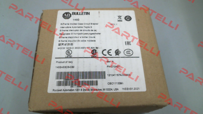 140G-G3C3-C30 Allen Bradley (Rockwell)