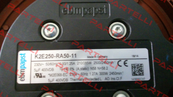 K2E250-RA50-11 (OEM for Pfannenberg)  EBM Papst