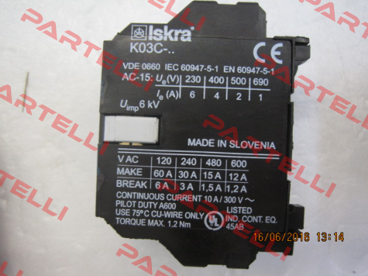 K03C-22 24V Fanal