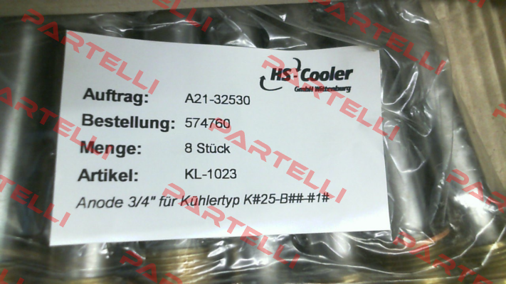 KL-1023 HS Cooler