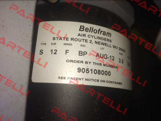 905-108-000 Bellofram