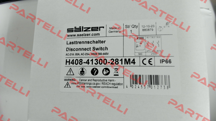 H408-41300-281M4 Salzer