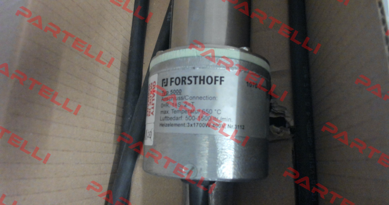 P/N: 1070-3112, Type: 5000 Forsthoff